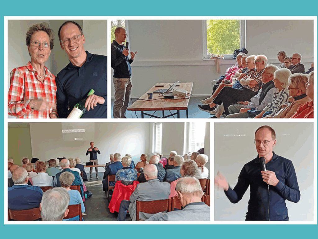 Henri Schmidt auf einer Veranstaltung der Senioren Union Bad Bramstedt